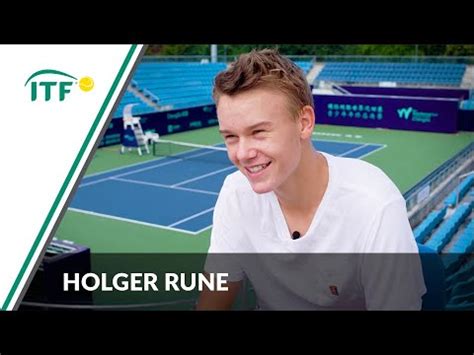 Holger Rune's YouTube Channel: Where Tennis Dreams Come Alive